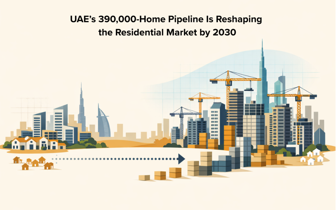 UAE’s 390,000-Home Pipeline: How It’s Reshaping the Residential Market by 2030