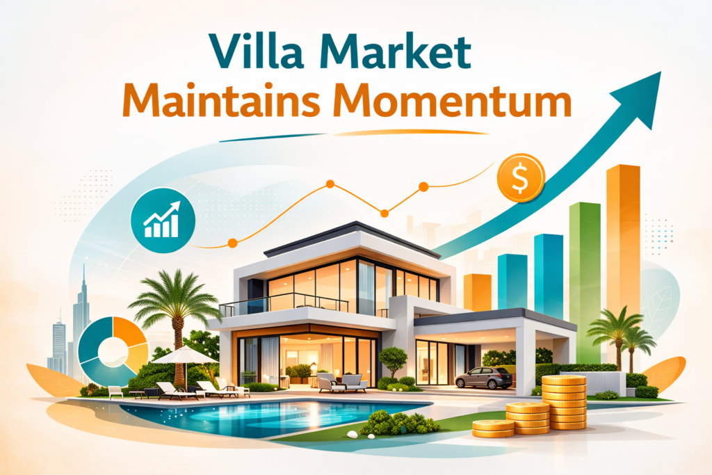 Dubai villa market 2025 - Dubai South and Dubailand price appreciation trends