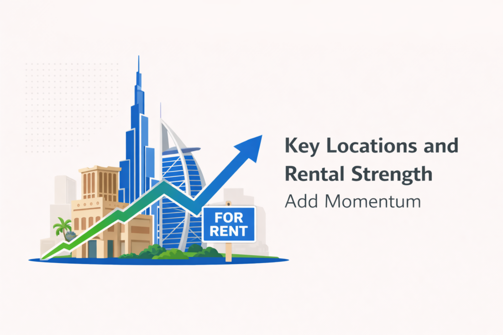 Dubai South and Jumeirah Village Circle lead Q1 2026 Dubai property sales and rental growth