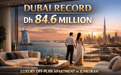 Dubai Records Dh84.6 Million Luxury Off-Plan Apartment Sale in Jumeirah